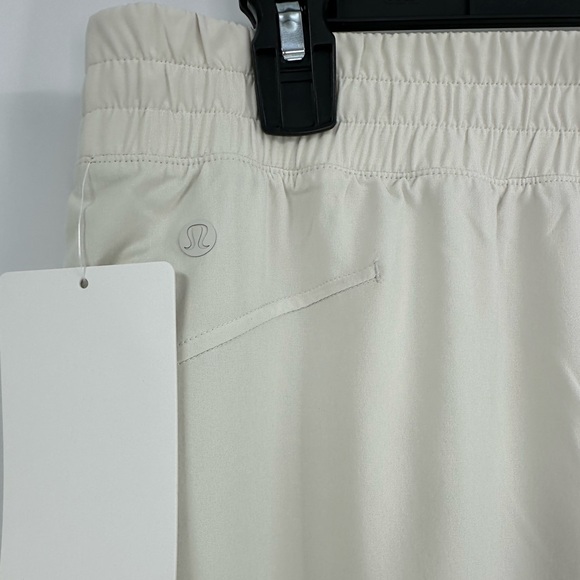 Lululemon Swift Mid-Rise Wide-Leg Lightweight Trouser Pant, Bone, Size 10, NWT - Picture 11 of 13